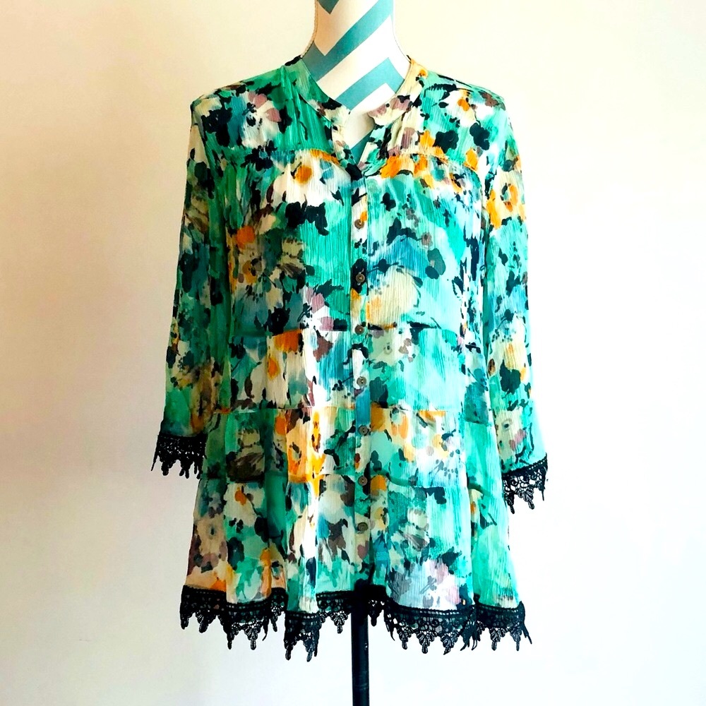 gorgeous sundance tunic• sz medium
